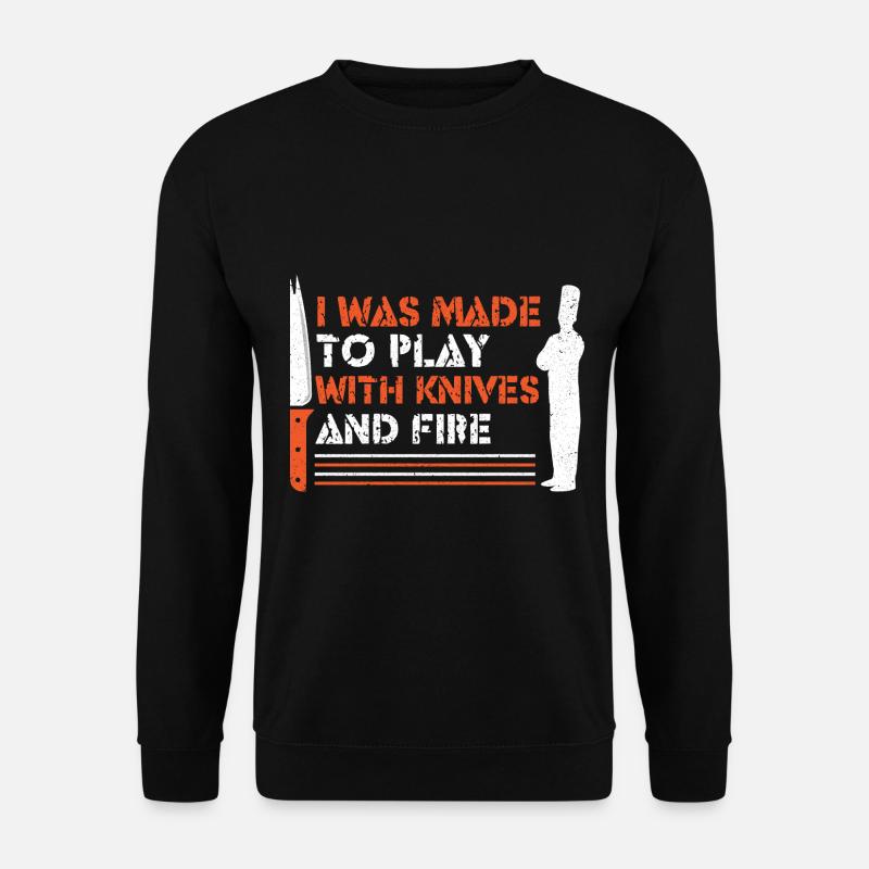 Cuisinier Chef étoilé Gastro Restaurant - Sweat-shirt Unisexe - noir