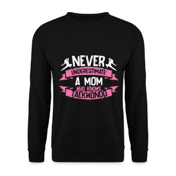 Arts martiaux Autodéfense Arts martiaux - Sweat-shirt Unisexe - noir - Devant - Alina (178cm) & Michal (187cm)