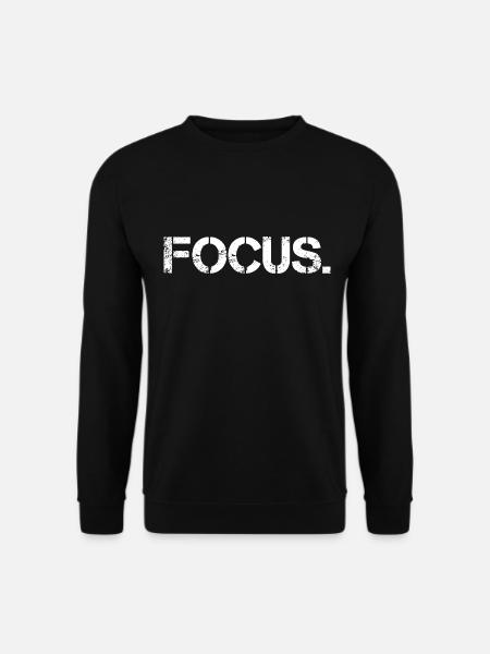Concentration Motivation - Sweat-shirt Unisexe - noir