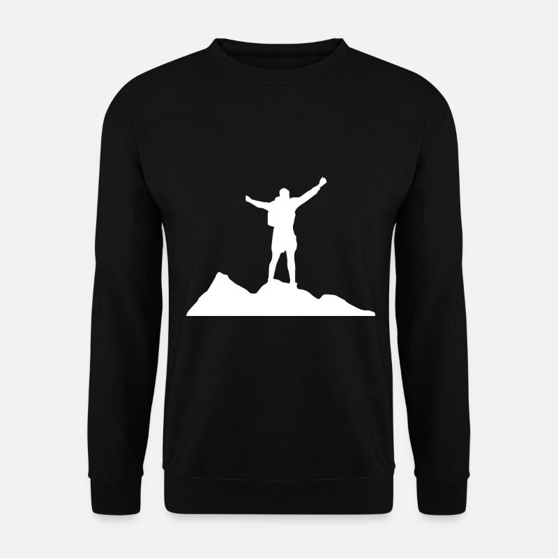 Mountain - Hiking - (24) - Unisex Sweatshirt - black