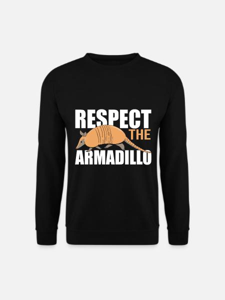 Armadillo Pet Armadillo Gift - Unisex Sweatshirt - black