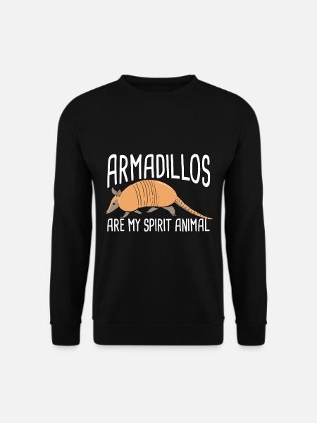 Armadillo Pet Armadillo Gift - Unisex Sweatshirt - black