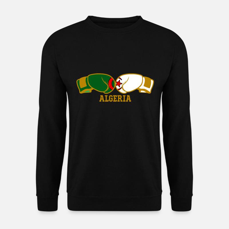Boxing Algeria Algerian boxer - Unisex Sweatshirt - black