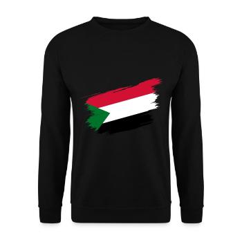 Soudan - Sweat-shirt Unisexe - noir - Devant - Alina (178cm) & Michal (187cm)