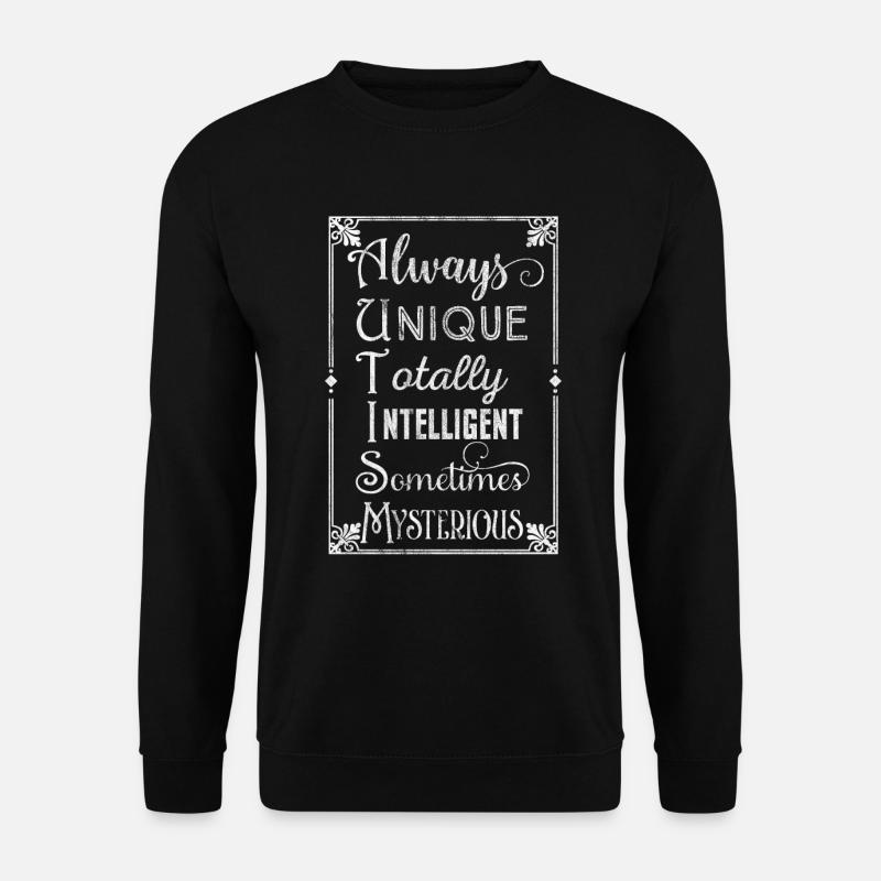 Autisme - Sweat-shirt Unisexe - noir