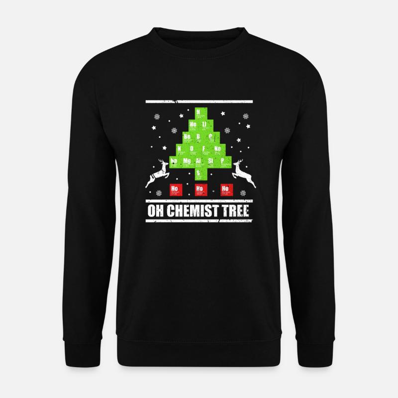 Chemiker - Unisex Pullover - Schwarz
