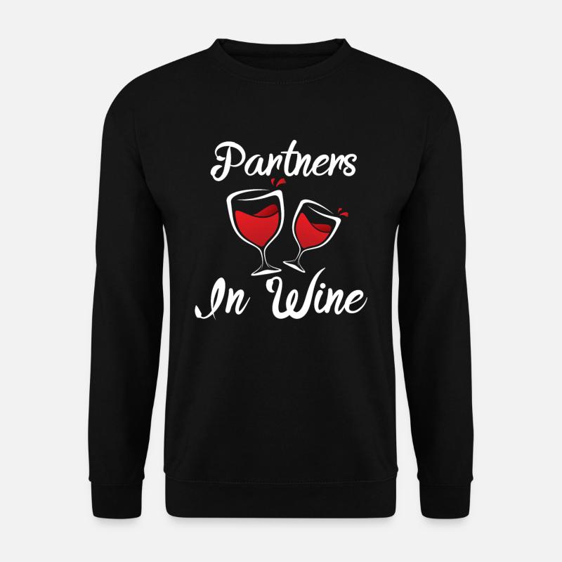 Wine - Unisex Sweatshirt - black