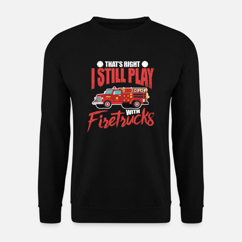 fire Department - Unisex Sweatshirt - black