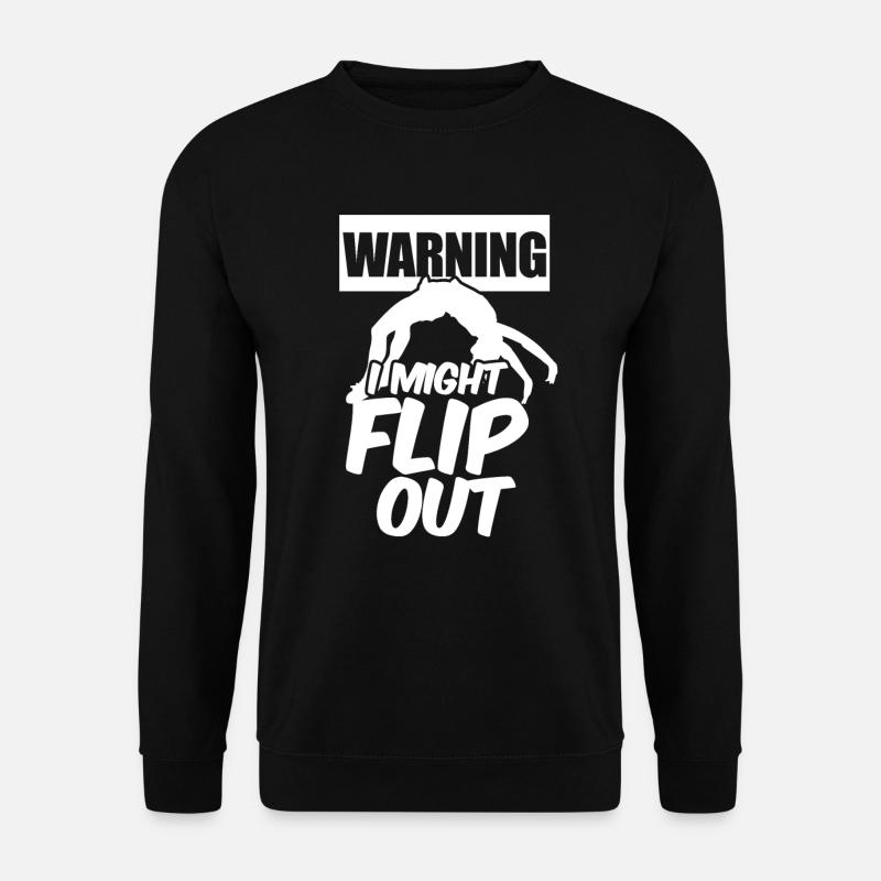 Turnen - Unisex Pullover - Schwarz
