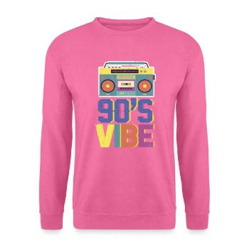 90er - Unisex Pullover - Pink - Vorne