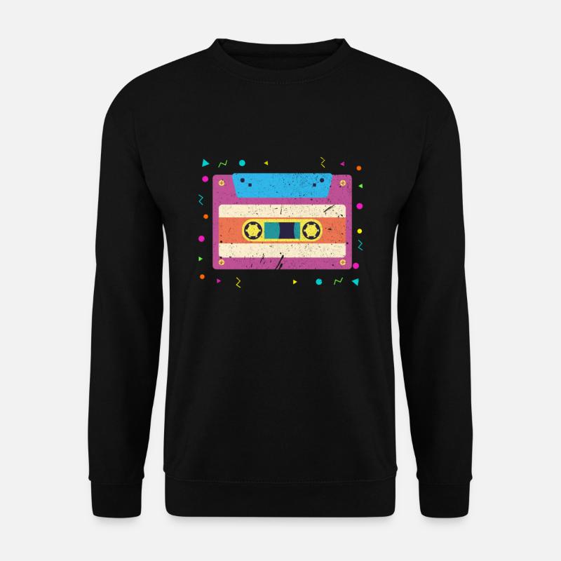 Kassette - Unisex Pullover - Schwarz