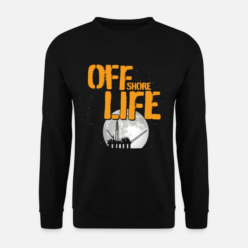 Off Shore Life - Unisex Sweatshirt - black