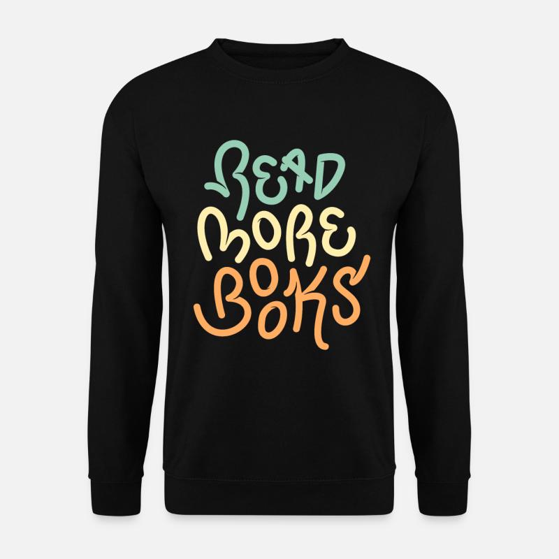 Read more books - Unisex Sweatshirt - black