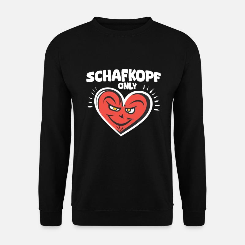 Schafkopf Only - Unisex Pullover - Schwarz