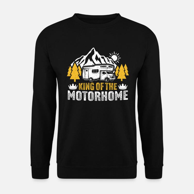 King of Motorhome - Unisex Sweatshirt - black