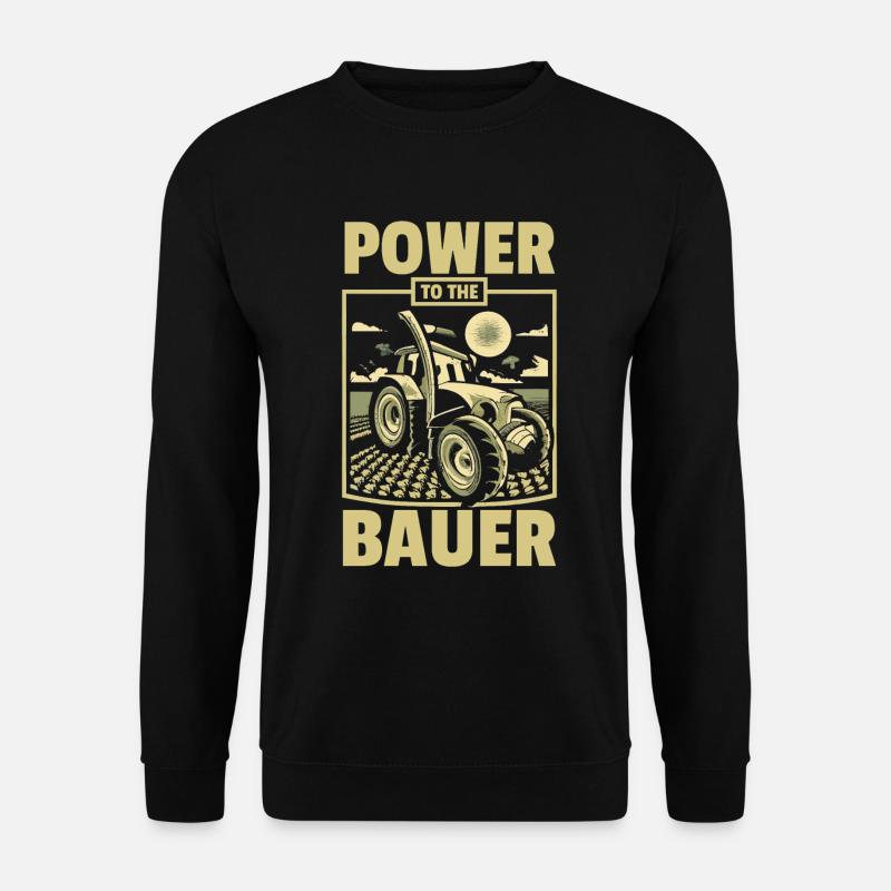Power to the Bauer - Unisex Sweatshirt - black