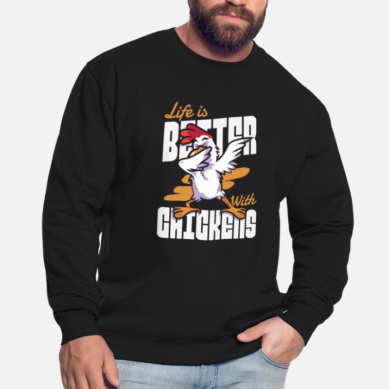 Dabbing Dab Chicken Dancing Dance Dabbing Gift Unisex Sweatshirt