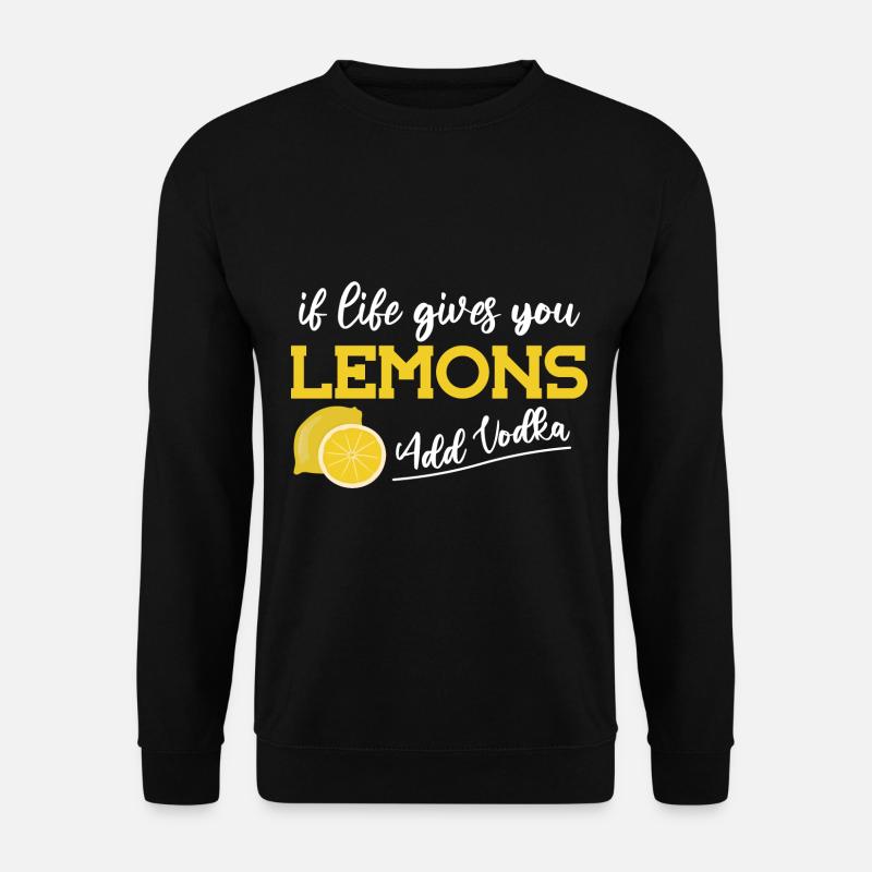Vodka Wodka - Unisex Pullover - Schwarz