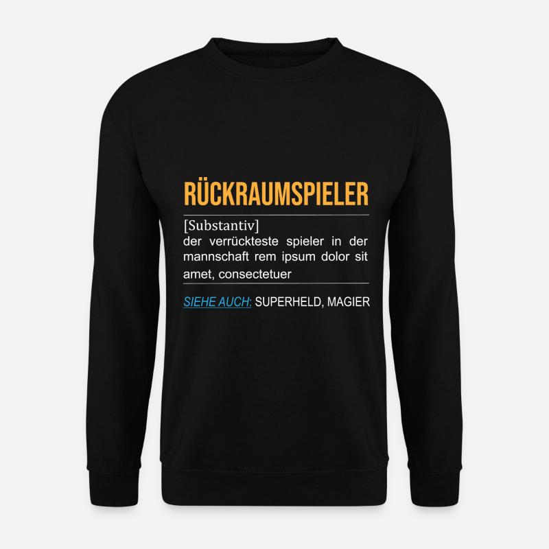 Handball - Unisex Pullover - Schwarz