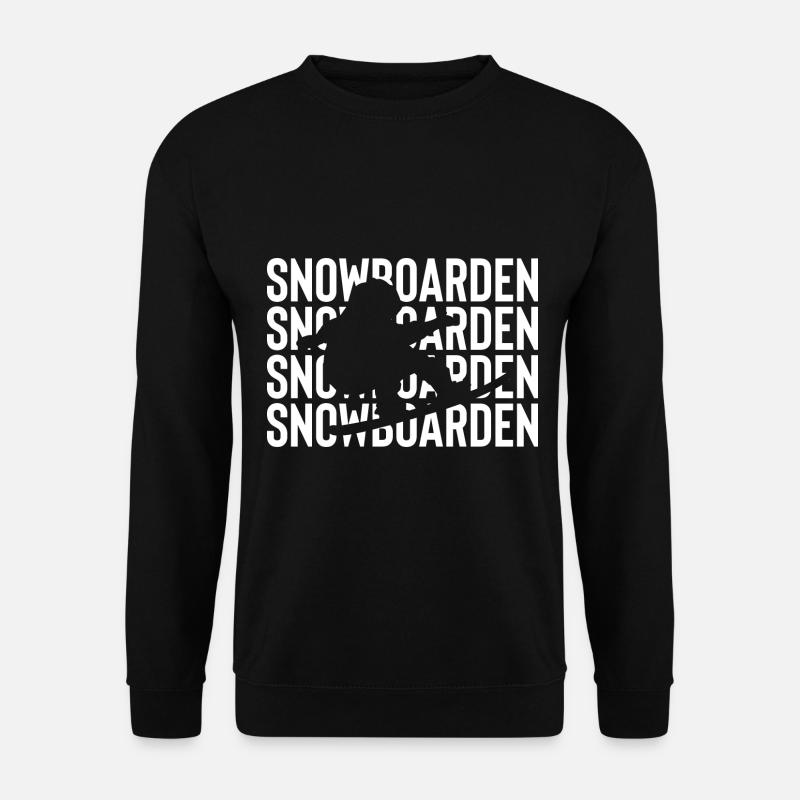 Snowboarding - (Sn) - Unisex Sweatshirt - black