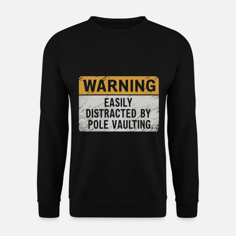 Stabhochspringer-Geschenk - Unisex Pullover - Schwarz