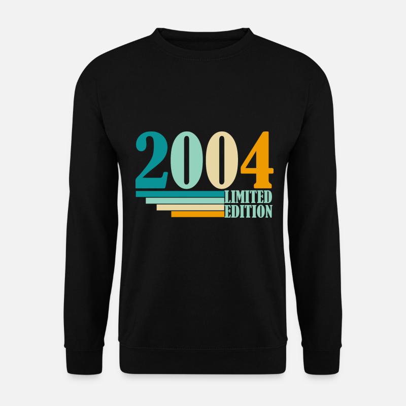 limited edition 2004 18 Geburtstag - Unisex Pullover - Schwarz
