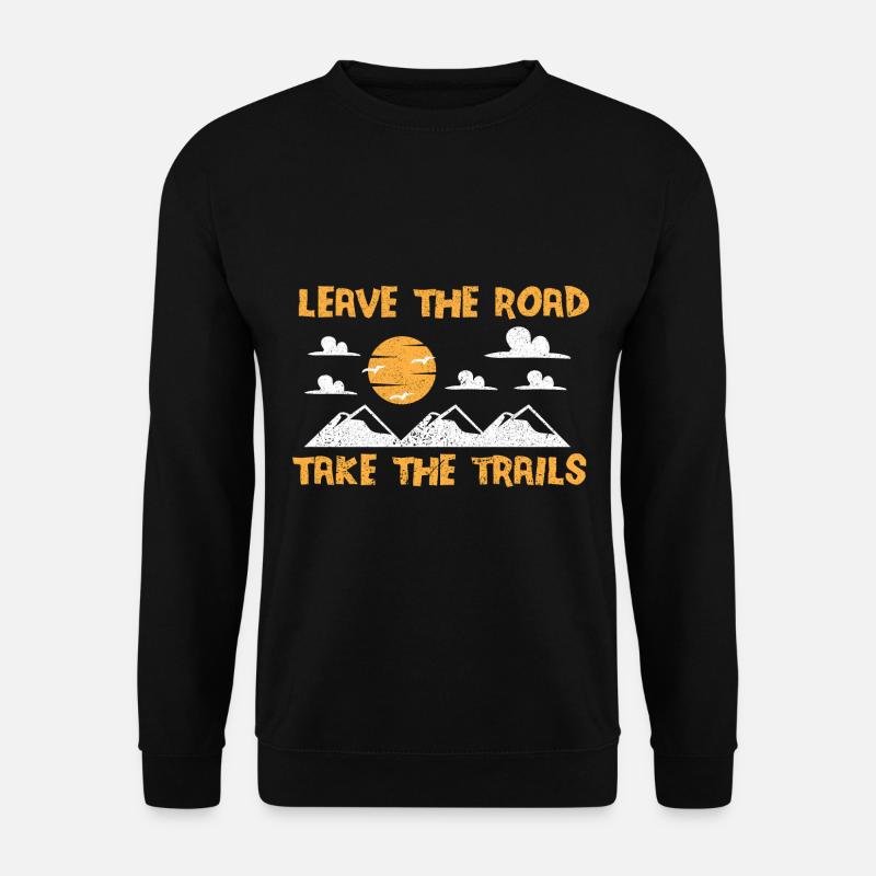 Backpacking Hiking Backpacking Backpacking Backpacking - Unisex Sweatshirt - black