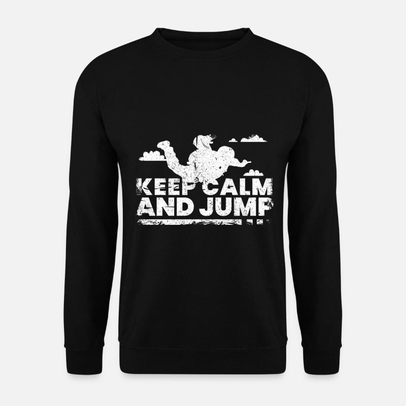 Skydiving Skydiving Sky Diving - Unisex Sweatshirt - black