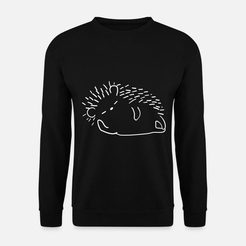 hedgehog - Unisex Sweatshirt - black