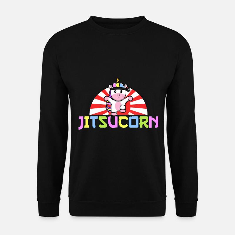 Brazilian Jiu Jitsu MMA Bjj Hugger - Unisex Pullover - Schwarz