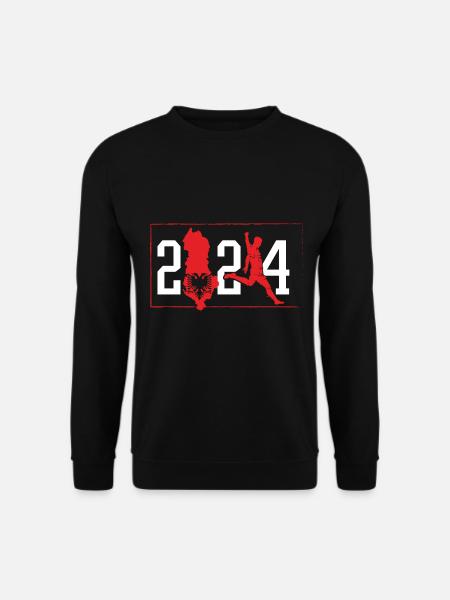 Albania Berlin Fußball 2024 - Unisex Pullover - Schwarz