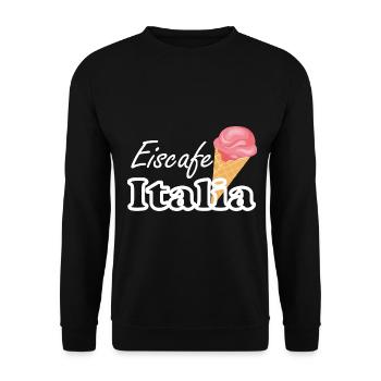 Eistüte2 - Unisex Pullover - Schwarz - Vorne - Alina (178cm) & Michal (187cm)