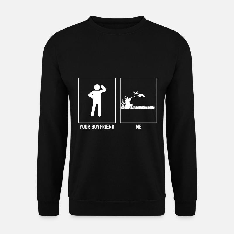 Ihr Freund - Ich - Vogeljagd - Unisex Pullover - Schwarz