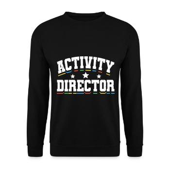 Activity Director Appreciation - Unisex Pullover - Schwarz - Vorne - Alina (178cm) & Michal (187cm)
