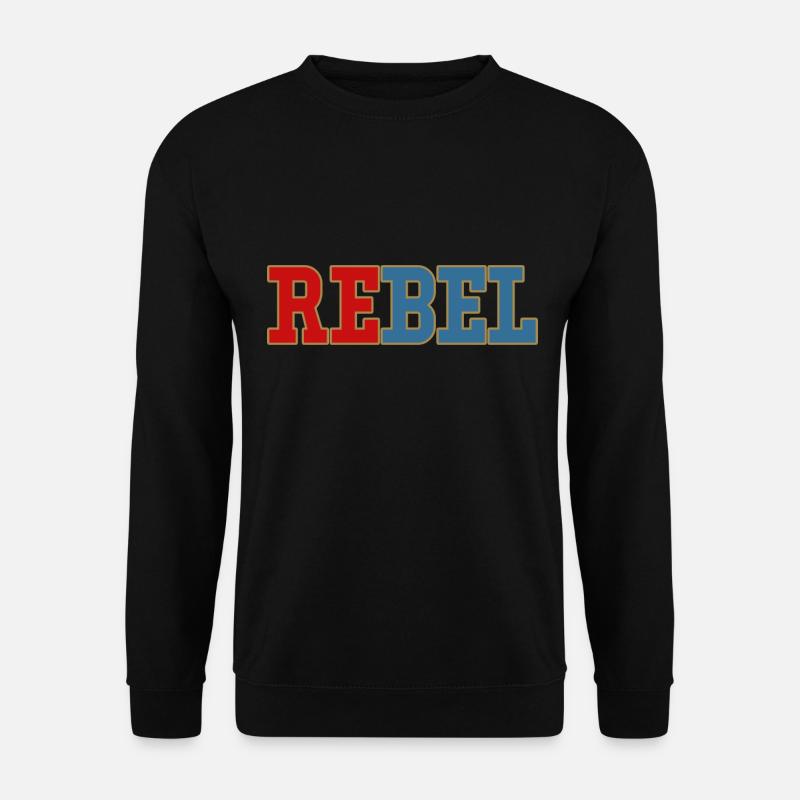 Rebellenporträt Revolution Rebellenführer - Unisex Pullover - Schwarz