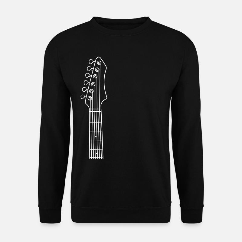 E-Gitarre - Unisex Pullover - Schwarz