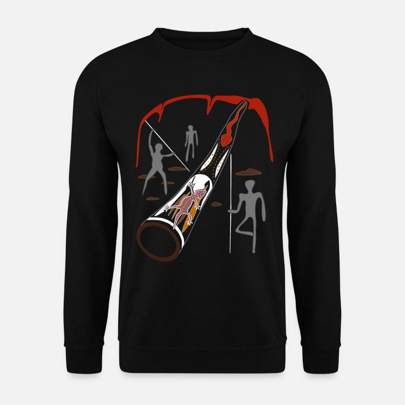 Didgeridoo Instrument - Unisex Sweatshirt - black