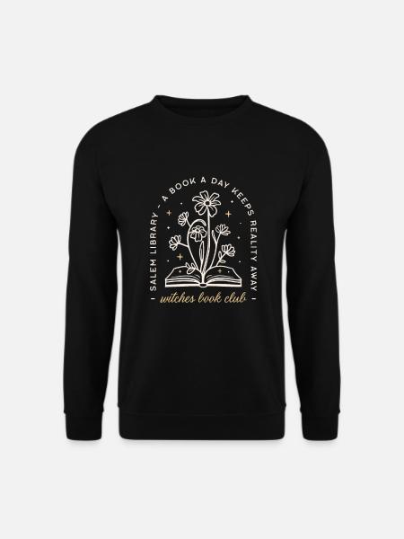 Club de lecture sorcières - Sweat-shirt Unisexe - noir