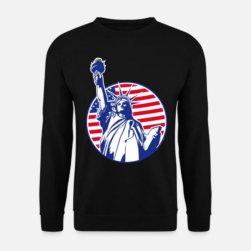 Statue de la Liberte - Sweat-shirt Unisexe - noir