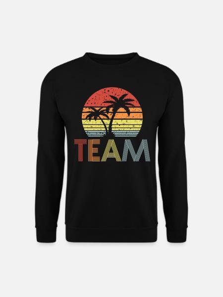 Équipe - Sweat-shirt Unisexe - noir