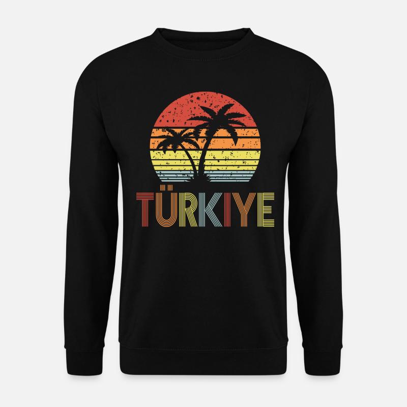 Türkiye - Unisex Pullover - Schwarz