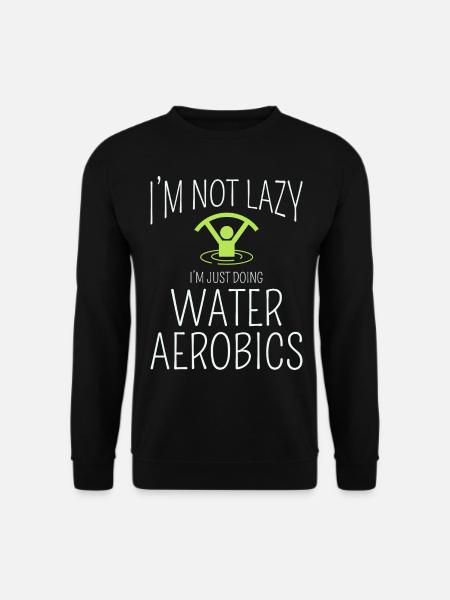 Wassergymnastik Wassergymnastik Aquafitness Aqua Exercise - Unisex Pullover - Schwarz