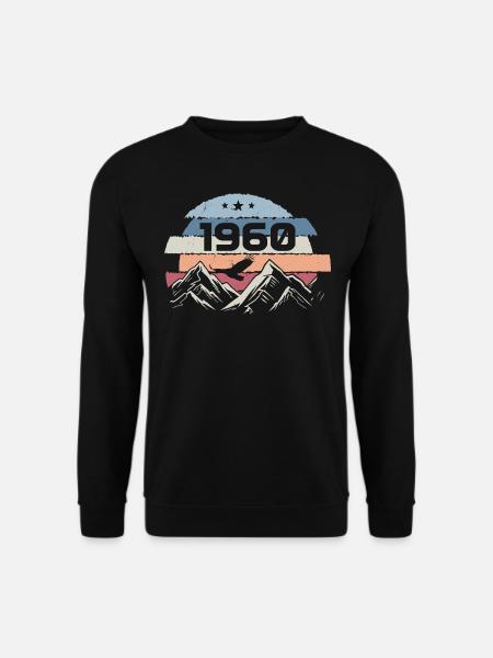 Original 1960 Jahrgang 1960 Geburtstag 1960 - Unisex Pullover - Schwarz