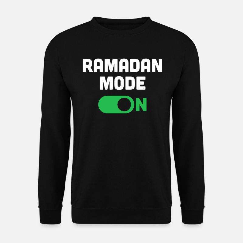Ramadan-Modus an - Unisex Pullover - Schwarz