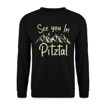 Pitztal Ski Tyrol Snowboard Autriche - Sweat-shirt Unisexe - noir - Devant - Alina (178cm) & Michal (187cm)