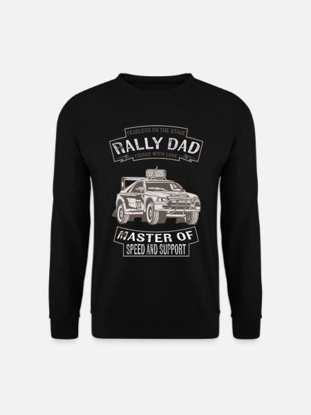 Rally Dad Master of Speed - Unisex Sweatshirt - black