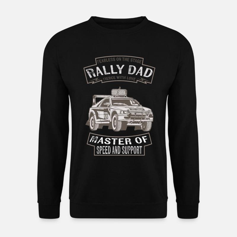Rally Dad Master of Speed - Unisex Pullover - Schwarz