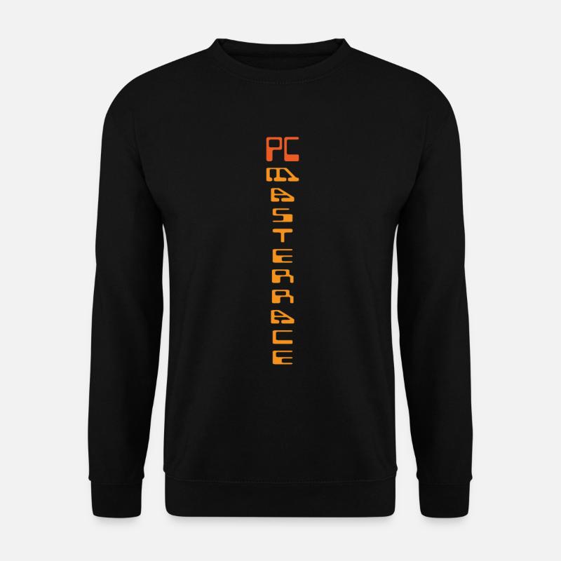 PC Masterrace - Gaming Shirt - Unisex Pullover - Schwarz