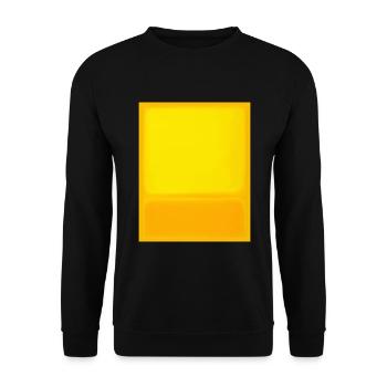 Le style Rothko en couleurs numériques - Sweat-shirt Unisexe - noir - Devant - Alina (178cm) & Michal (187cm)