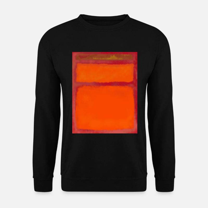 Rothko-Kunststil in digitalen Farben - Unisex Pullover - Schwarz